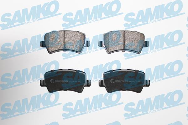 Samko 5SP1474 - Тормозные колодки, дисковые, комплект parts5.com