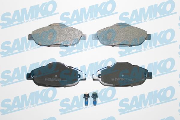 Samko 5SP1471 - Тормозные колодки, дисковые, комплект parts5.com