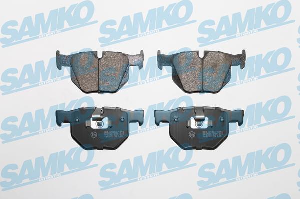 Samko 5SP1472 - Тормозные колодки, дисковые, комплект parts5.com