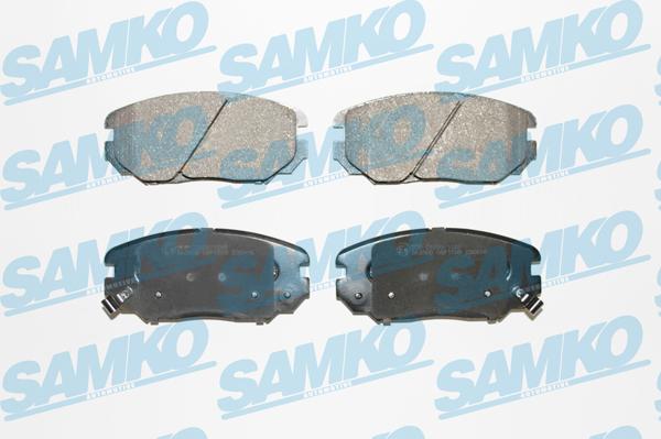 Samko 5SP1599 - Тормозные колодки, дисковые, комплект parts5.com