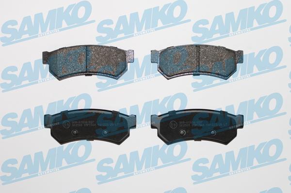 Samko 5SP1564 - Тормозные колодки, дисковые, комплект parts5.com