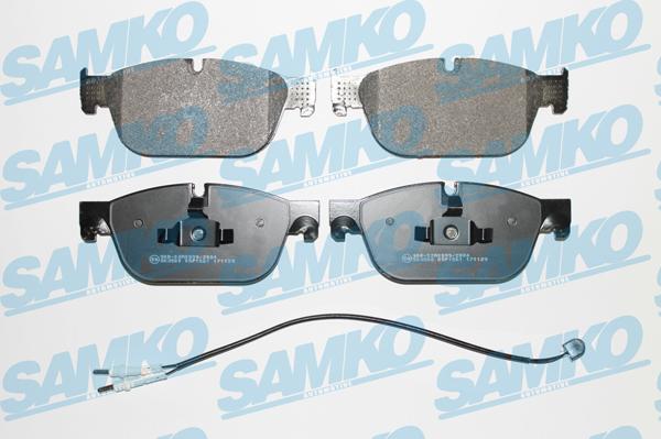 Samko 5SP1561A - Тормозные колодки, дисковые, комплект parts5.com