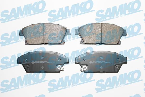 Samko 5SP1562 - Тормозные колодки, дисковые, комплект parts5.com