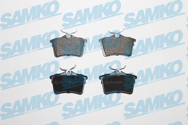 Samko 5SP1500 - Тормозные колодки, дисковые, комплект parts5.com