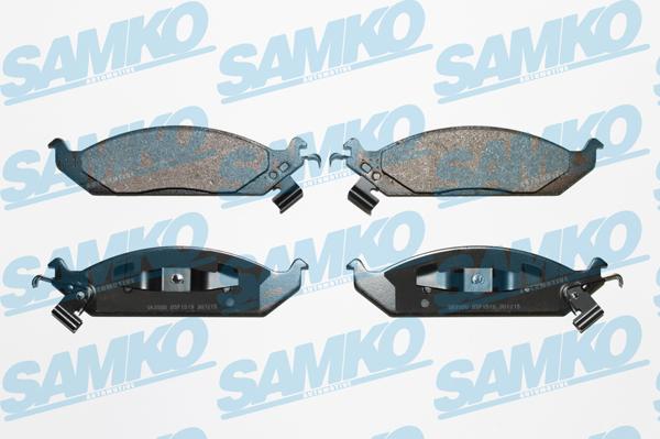Samko 5SP1519 - Тормозные колодки, дисковые, комплект parts5.com