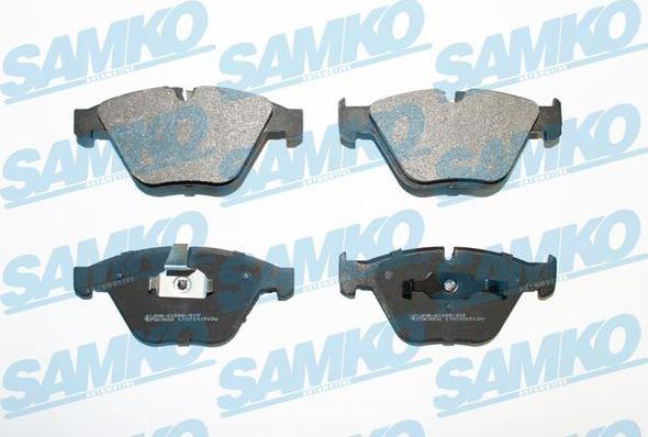 Samko 5SP1510 - Тормозные колодки, дисковые, комплект parts5.com