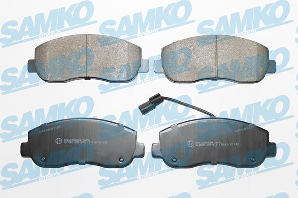 Samko 5SP1579 - Тормозные колодки, дисковые, комплект parts5.com