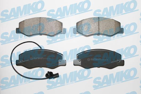 Samko 5SP1570 - Тормозные колодки, дисковые, комплект parts5.com