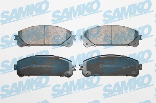 Samko 5SP1691 - Тормозные колодки, дисковые, комплект parts5.com