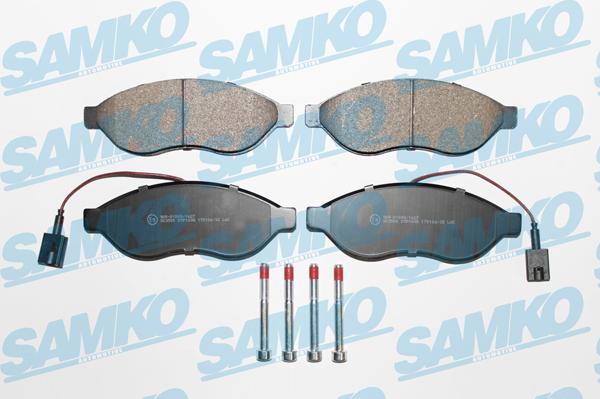 Samko 5SP1698 - Тормозные колодки, дисковые, комплект parts5.com