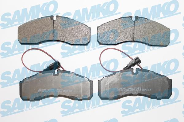 Samko 5SP1664 - Тормозные колодки, дисковые, комплект parts5.com