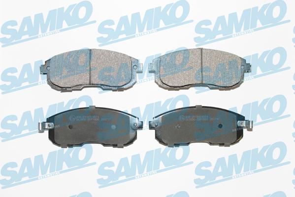 Samko 5SP1606 - Тормозные колодки, дисковые, комплект parts5.com