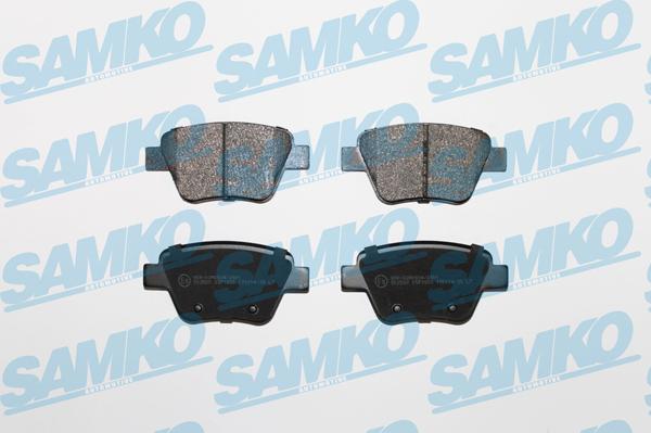 Samko 5SP1608 - Тормозные колодки, дисковые, комплект parts5.com