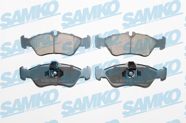 Samko 5SP1611 - Тормозные колодки, дисковые, комплект parts5.com