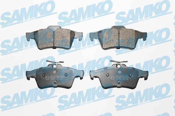 Samko 5SP1637 - Тормозные колодки, дисковые, комплект parts5.com