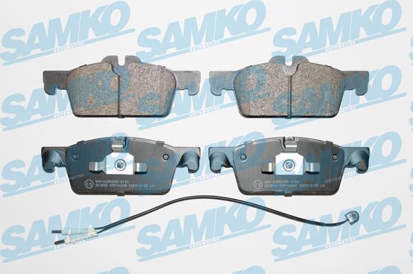 Samko 5SP1626A - Тормозные колодки, дисковые, комплект parts5.com