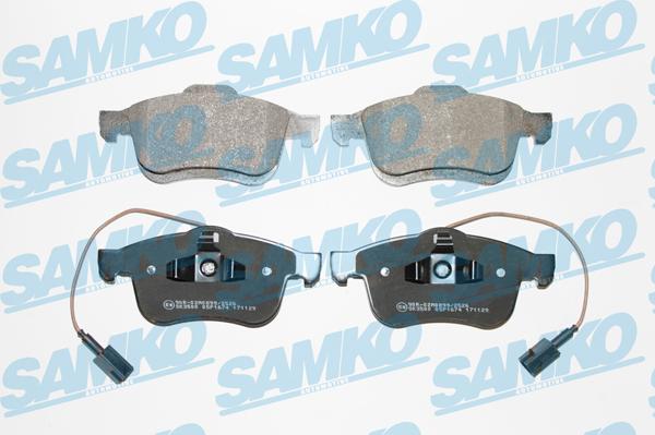 Samko 5SP1674 - Тормозные колодки, дисковые, комплект parts5.com