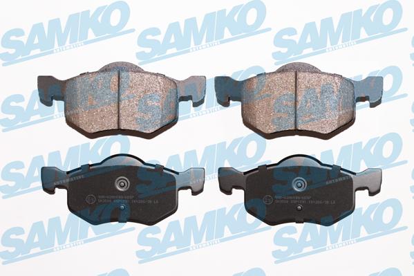 Samko 5SP1091 - Тормозные колодки, дисковые, комплект parts5.com