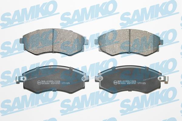 Samko 5SP1097 - Тормозные колодки, дисковые, комплект parts5.com