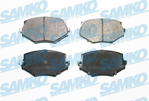 Samko 5SP1043 - Тормозные колодки, дисковые, комплект parts5.com