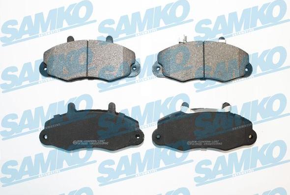 Samko 5SP1059 - Тормозные колодки, дисковые, комплект parts5.com