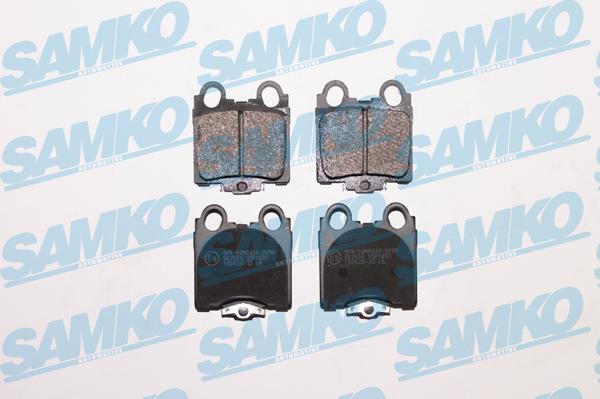 Samko 5SP1051 - Тормозные колодки, дисковые, комплект parts5.com