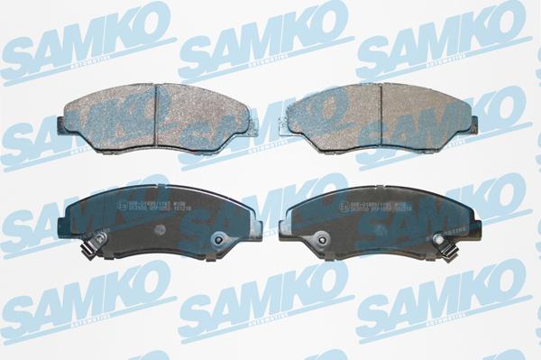 Samko 5SP1053 - Тормозные колодки, дисковые, комплект parts5.com