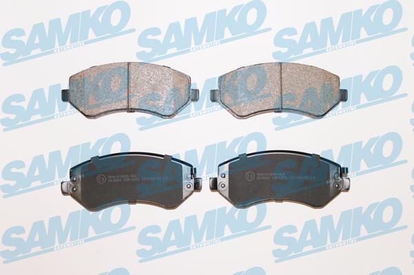 Samko 5SP1005 - Тормозные колодки, дисковые, комплект parts5.com