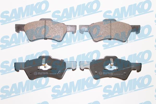 Samko 5SP1006 - Тормозные колодки, дисковые, комплект parts5.com