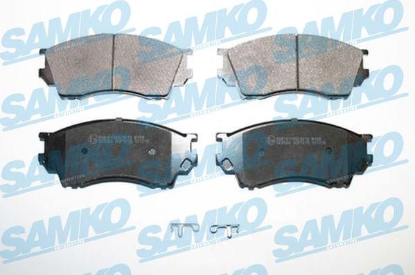 Samko 5SP1019 - Тормозные колодки, дисковые, комплект parts5.com