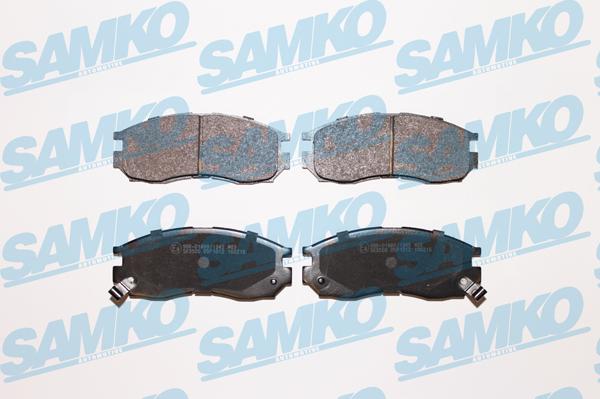 Samko 5SP1012 - Тормозные колодки, дисковые, комплект parts5.com