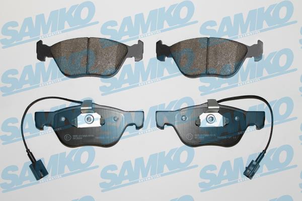 Samko 5SP1098 - Тормозные колодки, дисковые, комплект parts5.com