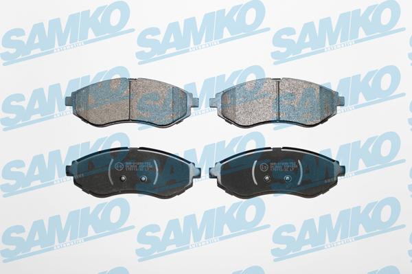 Samko 5SP1080 - Тормозные колодки, дисковые, комплект parts5.com