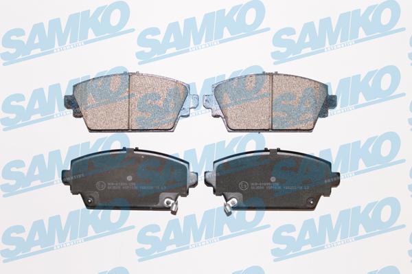 Samko 5SP1036 - Тормозные колодки, дисковые, комплект parts5.com