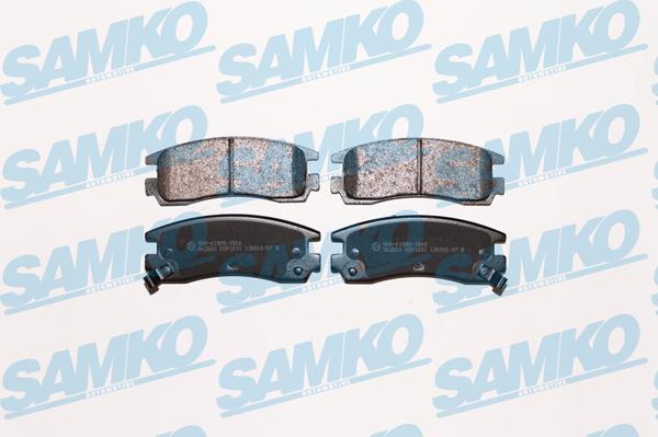 Samko 5SP1031 - Тормозные колодки, дисковые, комплект parts5.com