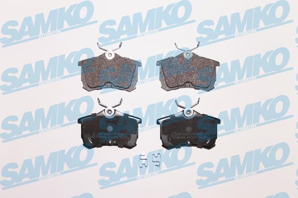 Samko 5SP1037 - Тормозные колодки, дисковые, комплект parts5.com