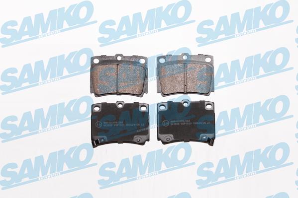 Samko 5SP1029 - Тормозные колодки, дисковые, комплект parts5.com