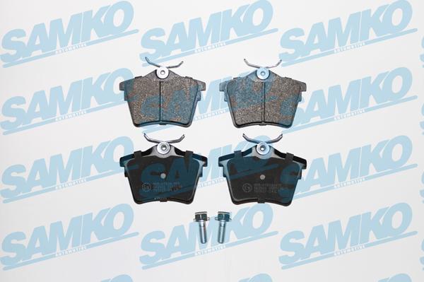 Samko 5SP1195 - Тормозные колодки, дисковые, комплект parts5.com