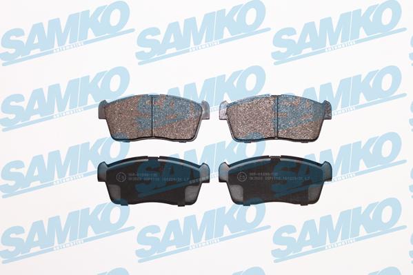 Samko 5SP1110 - Тормозные колодки, дисковые, комплект parts5.com