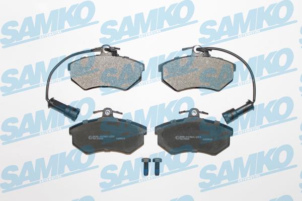 Samko 5SP1137 - Тормозные колодки, дисковые, комплект parts5.com