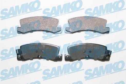 Samko 5SP1125 - Тормозные колодки, дисковые, комплект parts5.com