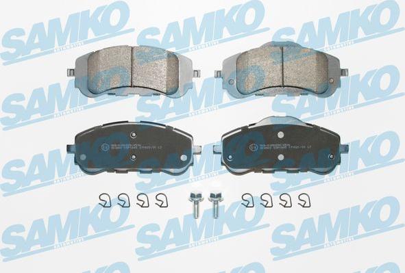 Samko 5SP1845 - Тормозные колодки, дисковые, комплект parts5.com