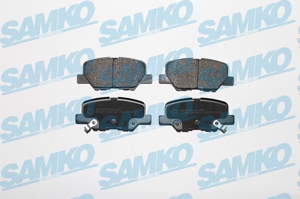 Samko 5SP1802 - Тормозные колодки, дисковые, комплект parts5.com