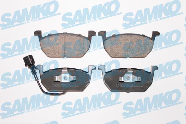 Samko 5SP1836 - Тормозные колодки, дисковые, комплект parts5.com