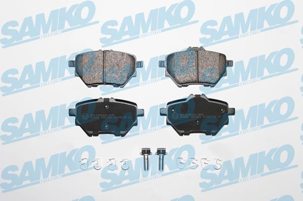 Samko 5SP1838 - Тормозные колодки, дисковые, комплект parts5.com