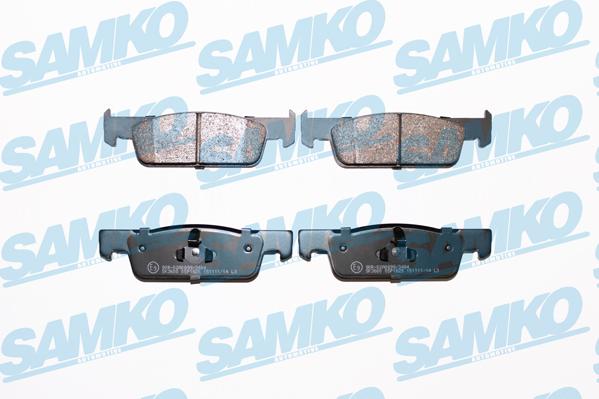 Samko 5SP1825 - Тормозные колодки, дисковые, комплект parts5.com