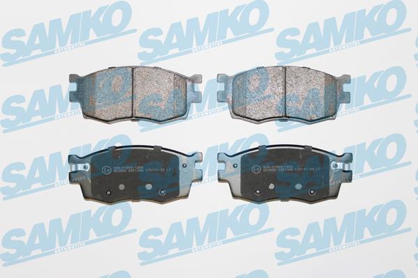 Samko 5SP1345 - Тормозные колодки, дисковые, комплект parts5.com