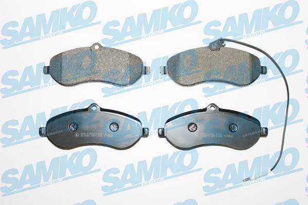 Samko 5SP1348 - Тормозные колодки, дисковые, комплект parts5.com