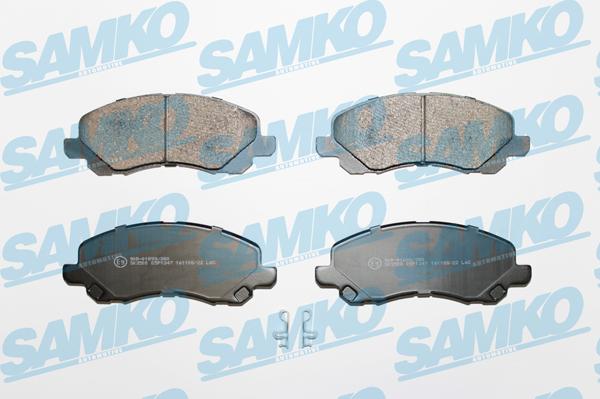 Samko 5SP1347 - Тормозные колодки, дисковые, комплект parts5.com