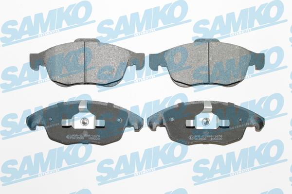 Samko 5SP1351 - Тормозные колодки, дисковые, комплект parts5.com